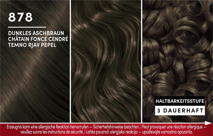 Produktbild Schwarzkopf Brillance Intensiv-Color-Creme 878 Dunkles Aschbraun (878 Dunkles Aschbraun)