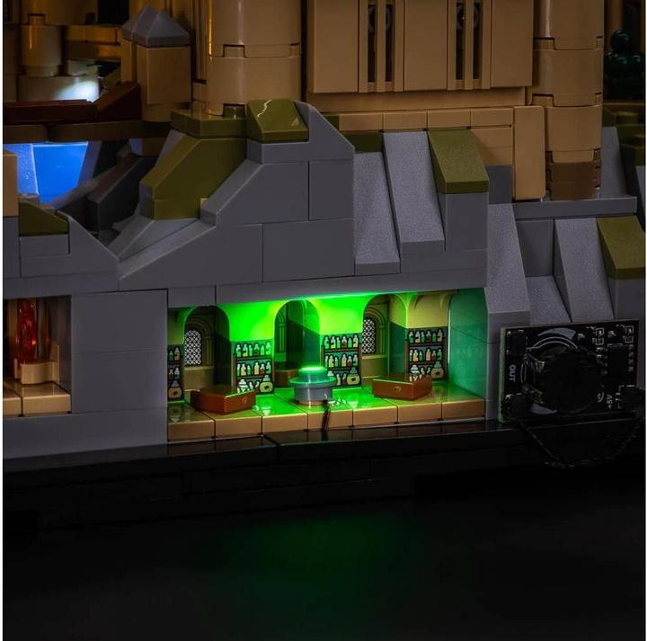 Produktbild Light my bricks LED Licht Set für LEGO 76419 Harry Potter Schloss Hogwarts mit Schlossgelände