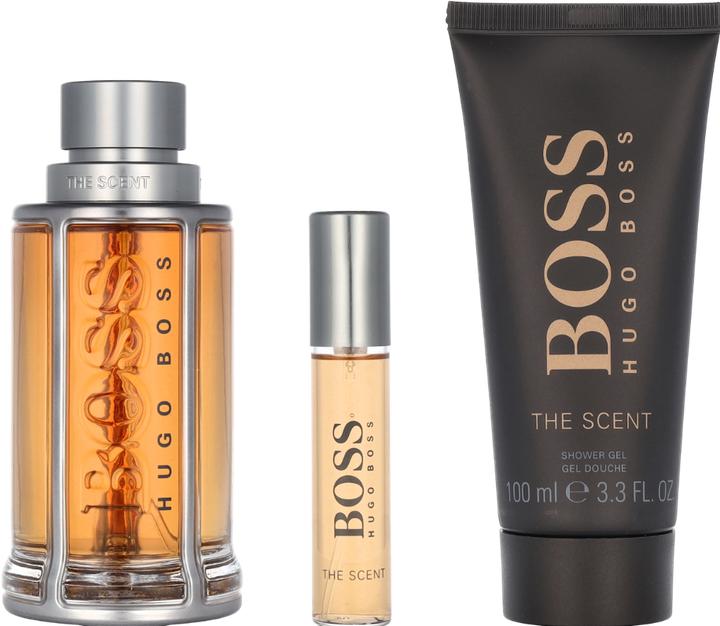 Immagine prodotto Hugo Boss Set regalo The Scent - Eau De Toilette 100 Ml, Eau De Toilette in miniatura 10 Ml, e G. doccia (Set di profumi)