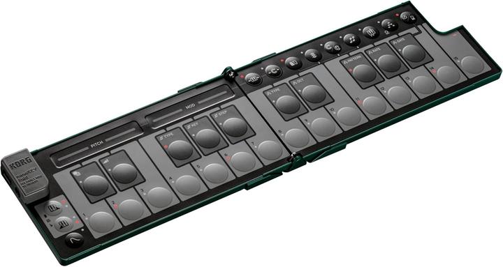 Actual product image Korg Keyboard Controller nanoKEY Fold Alpine Green Limited (Keyboards)