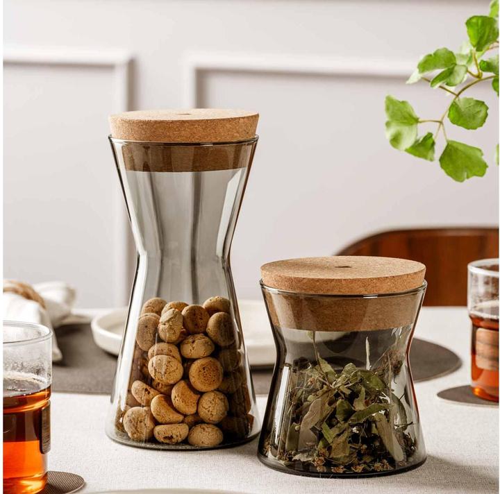 Actual product image Leonardo Vorratsdose Forma X 0.8 l, Grau (0.80 l)