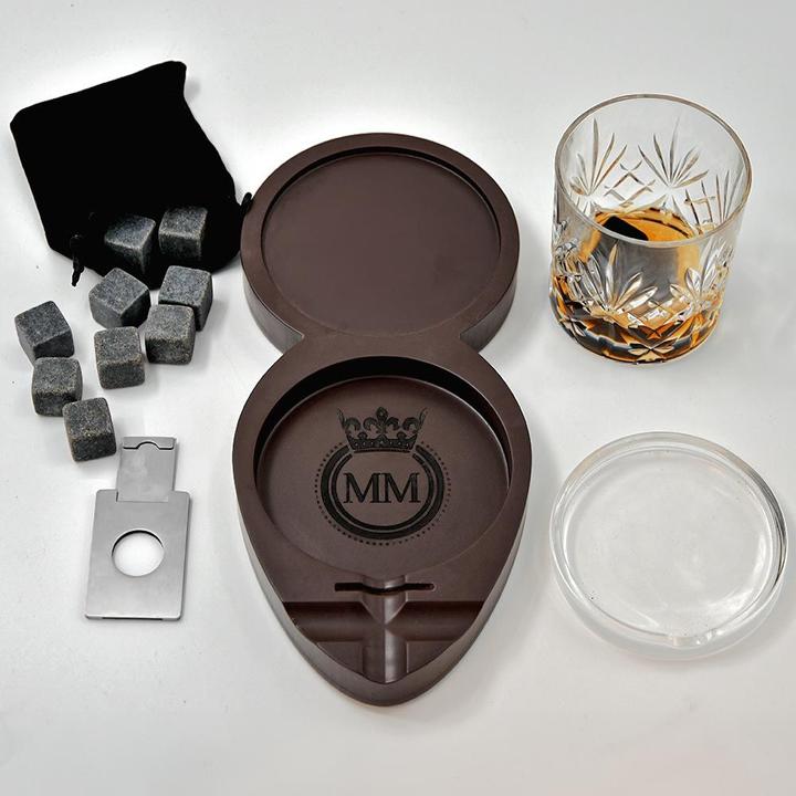 Produktbild Mikamax Whisky & Cigar Tray (Whiskygläser)