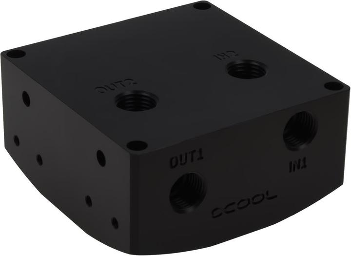 Alphacool Couverture de glace D5 - Black Acetal G1/4