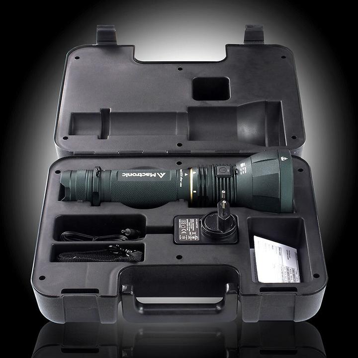 Actual product image Mactronic 11600lm rechargeable flashlight Blitz K12 (3.27 cm, 11600 lm)