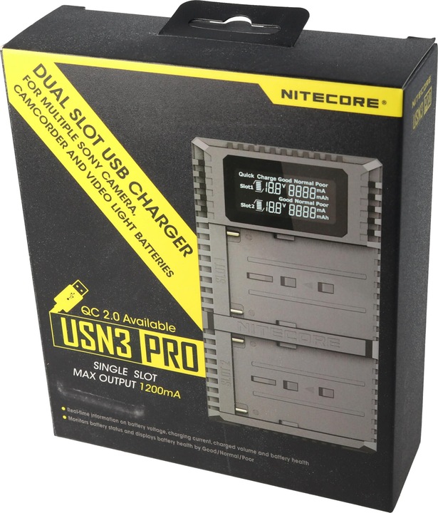 Produktbild Nitecore USN3 Pro (Ladegerät)