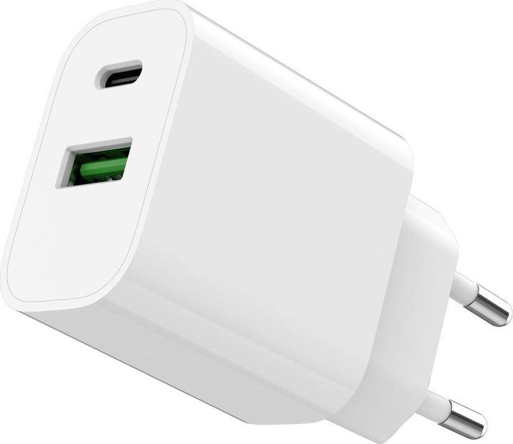 Immagine prodotto Gembird PowerDelivery USB-A USB-C 20W Biała (20 W, 2 porte)