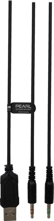 Actual product image Baracuda Geaming Headset PEARL,for PC, LED, (BGH-011) (Cable)