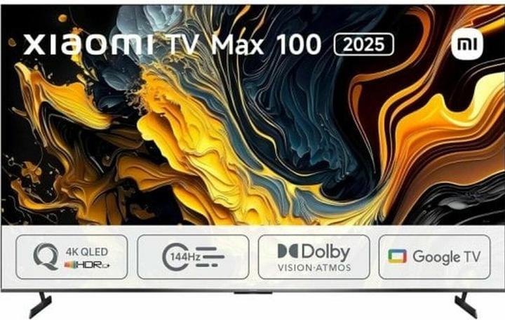 Actual product image Xiaomi | TV | Max 2025 | 100 | Smart TV | Google TV | UHD | Grey (100", LED, QLED, UHD, 2025)