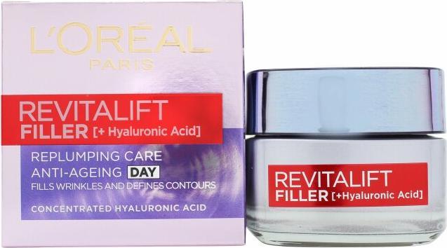 Actual product image L'Oréal Paris L'Oreal Revitalift Filler Renew Anti Ageing Cream 50ml (50 ml, Day cream)