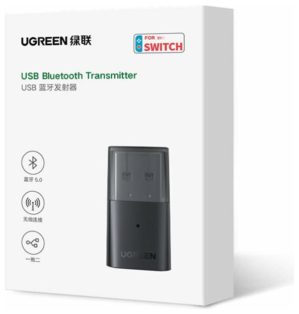 Produktbild Ugreen USB Bluetooth 5.0 Transmitter für Nintendo Switch, PC, Laptop (Sender)