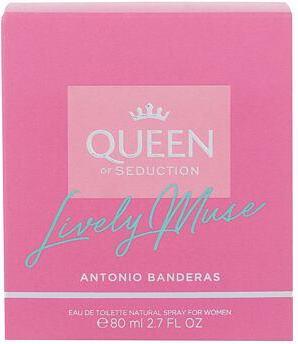 Image du produit Antonio Banderas Reine de la séduction Muse vivante (Eau de toilette, 80 ml)