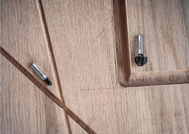Immagine prodotto Bosch Professional Zubehör Fresa a filetto, 1/4", R1 4,7 mm, P 9,5 mm, L 9,2 mm, G 45 mm