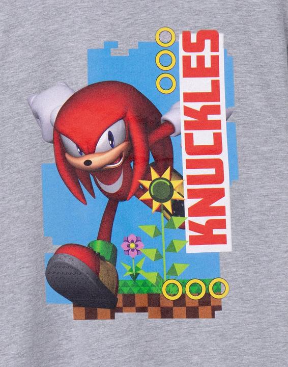 Produktbild Sonic The Hedgehog ChildrensKids Knuckles Kurzarm TShirt (140)