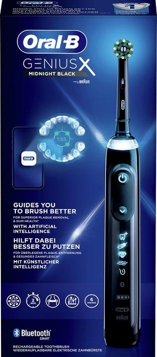 Immagine prodotto Oral-B Genius X Spazzolino elettrico nero (Spazzolino oscillante)