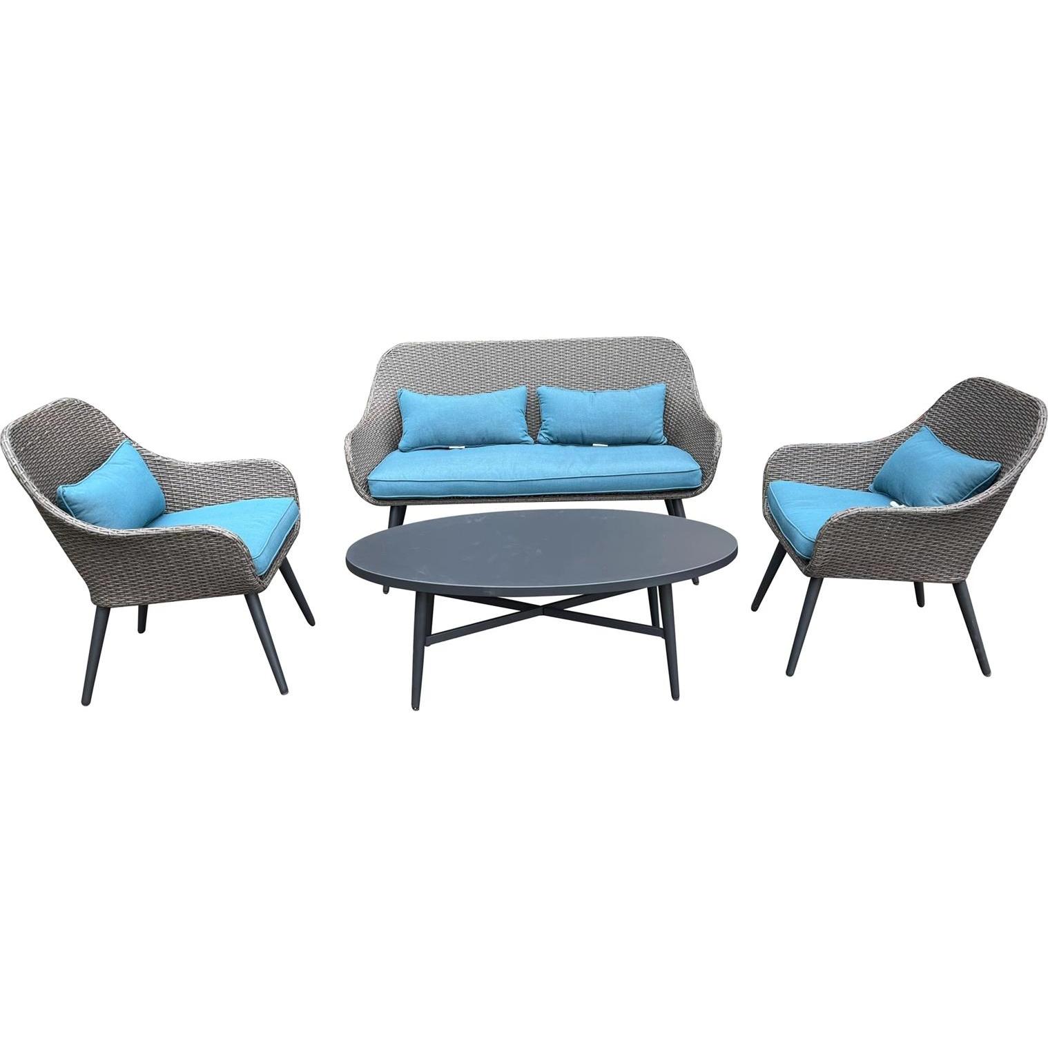 HTI-Living, Gartenlounge, Terrassenmöbel Lesina
