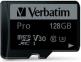 Immagine prodotto Verbatim Pro U3 (128 GB, microSDXC, U3, UHS-I)