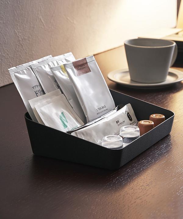 Actual product image Yamazaki M TOWER storage tray (13.50 cm, 0.36 l)