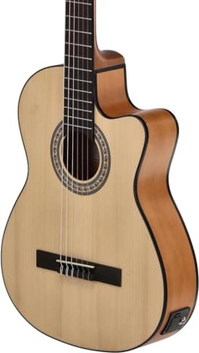 Produktbild Manuel Rodriguez Elektro-akoestische Gitarre Caballero Principio mit ETC-4 Vorverstärker (Akustik Gitarre, Griffbrett: Ovangkol, Decke: Massive Fichte, Hals: Okoume)