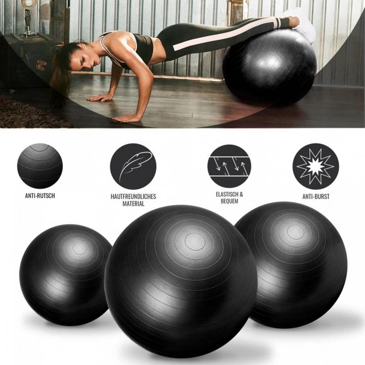 Immagine prodotto Gorilla Sports Palla da ginnastica (75 cm)
