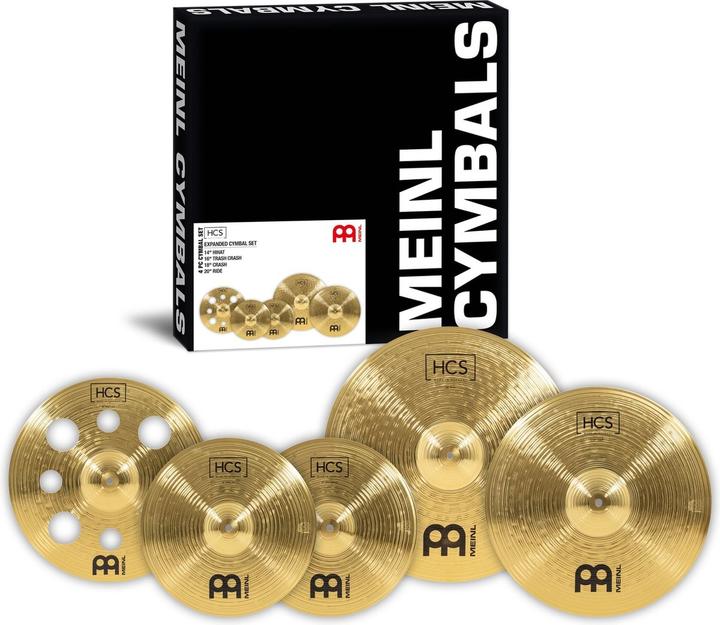 Actual product image Meinl HCS14161820 Basin set (14", Collision, Cymbal, HiHat, Ride)
