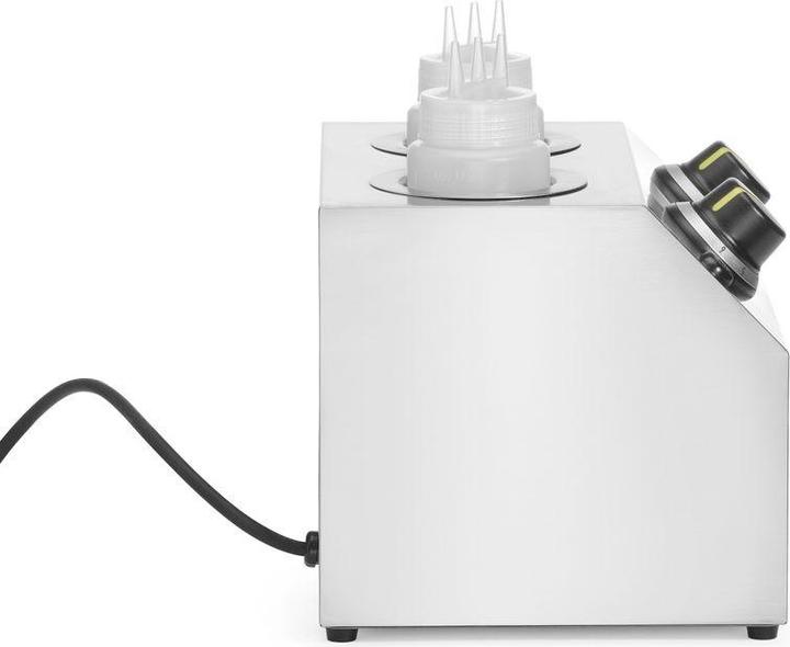 Actual product image Hendi Double sauce warmer,, 1.3L, 220-240V/400W, 270x223x(H)282mm