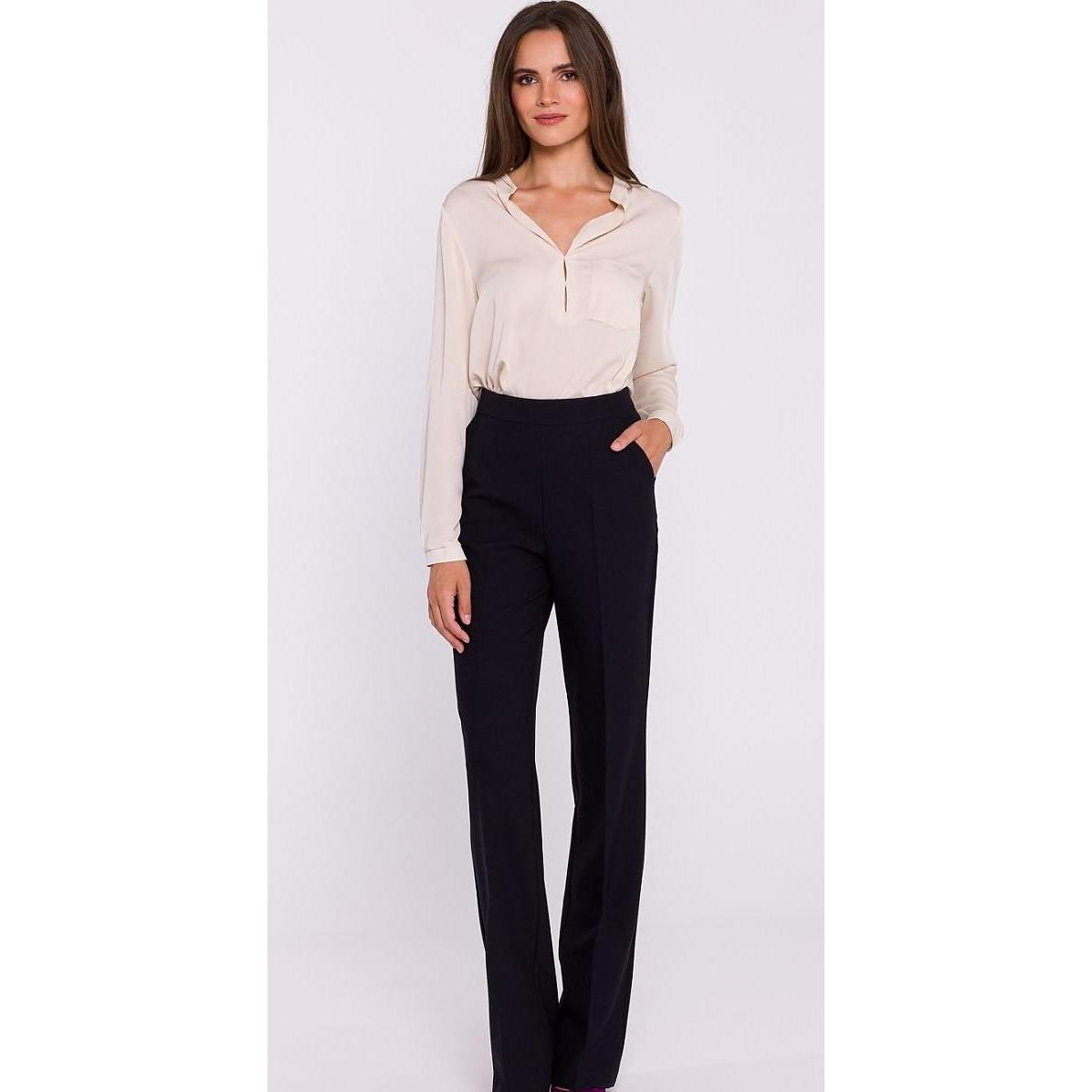 Stylove, Damen, Hosen, Damen Hose, Schwarz, (M)