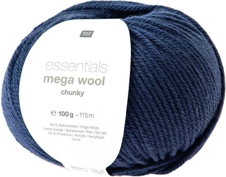 Actual product image Rico Design Essentials Mega Wool Chunky.383235.012 (125 m)