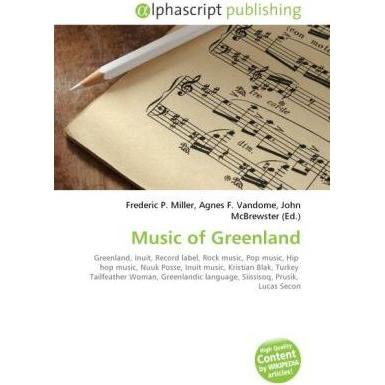 Music of Greenland, Fachbücher