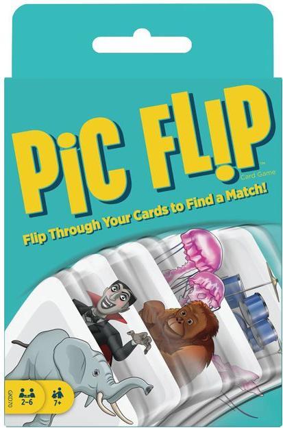 Actual product image Mattel Games Pic Flip (English, 2 - 6 Players)