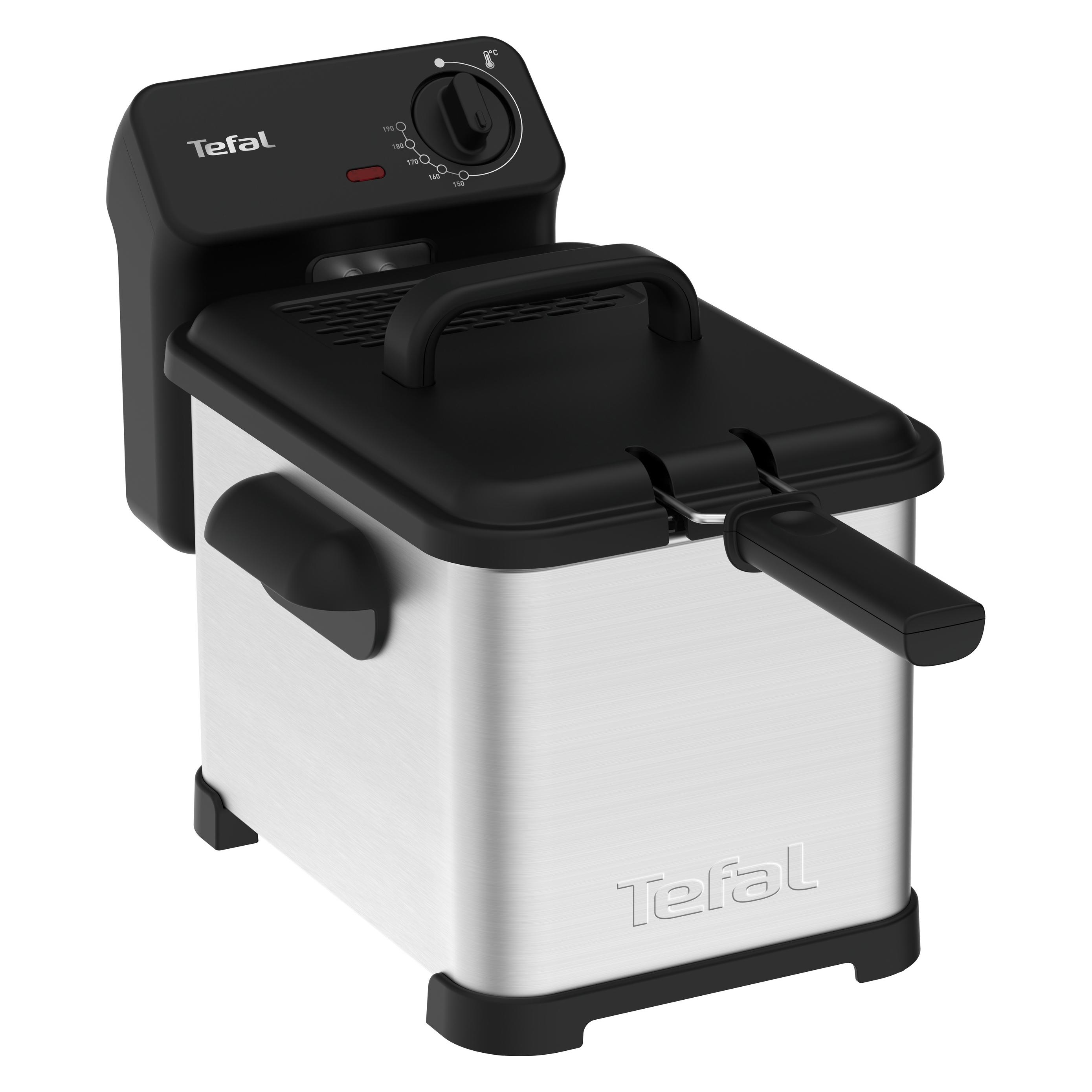 Tefal Family Pro Access, Fritteuse, Silber, Schwarz