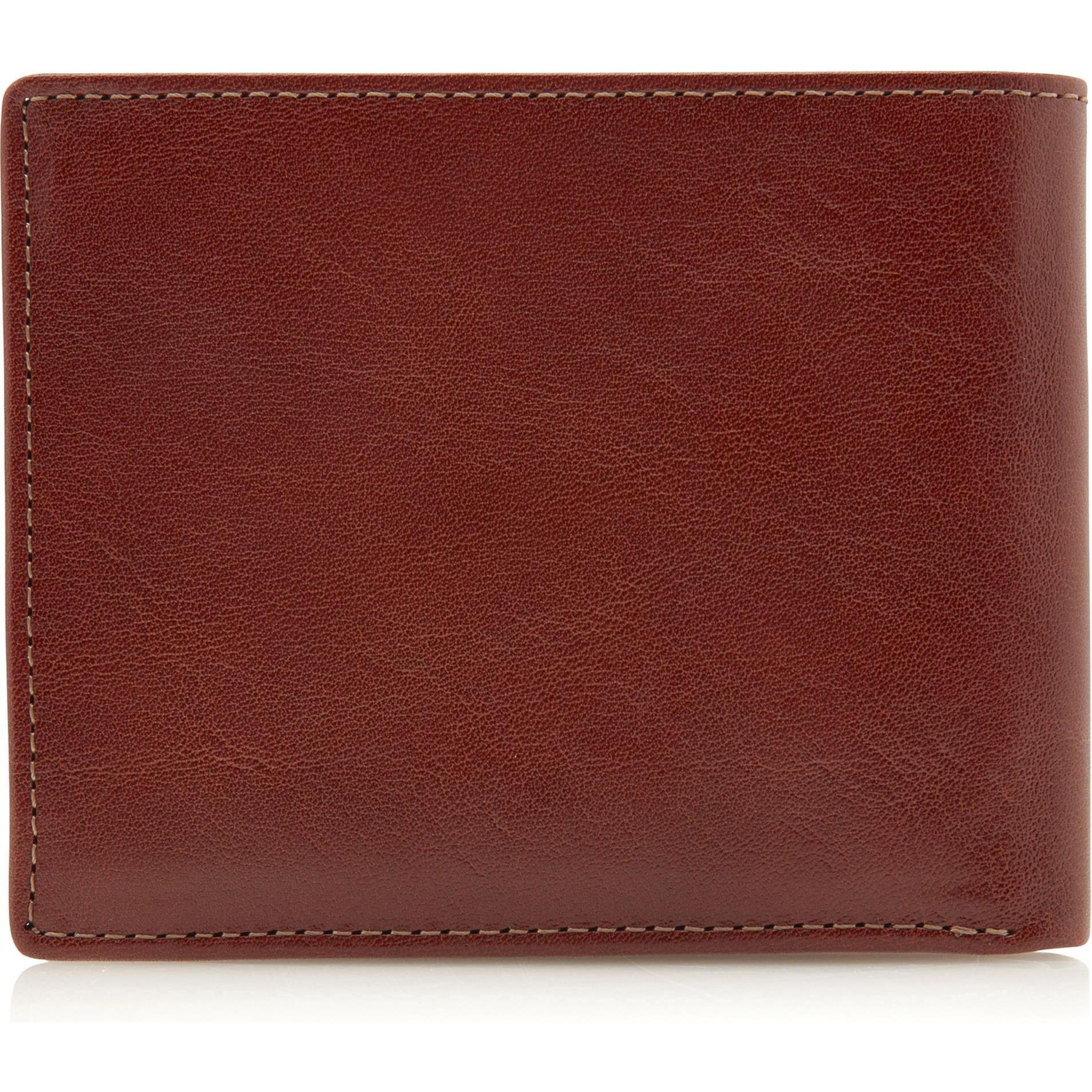 Thumbnail - Castelijn & Beerens, Herren, Portemonnaie, Gaucho Geldbörse RFID Leder 10,5 cm, Braun
