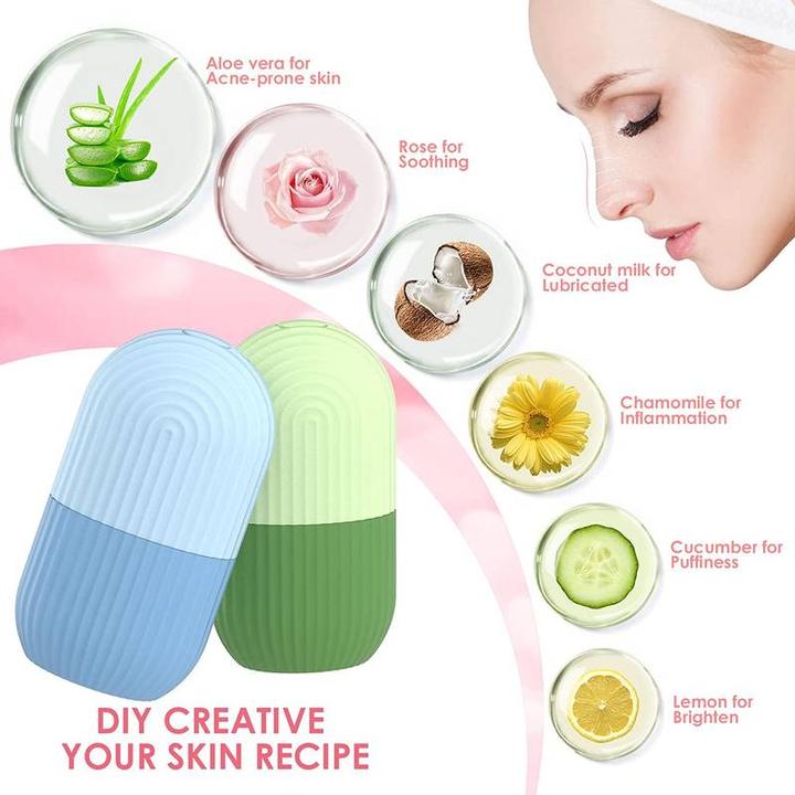 Produktbild PhoneLook Ice Face Roller Gesichtsmassage Kryotherapie Silikon-Werkzeug Hautpflege und Massage t