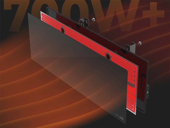 Immagine prodotto Aeno Riscaldatore radiante a infrarossi Premium Eco Smart LED GH4S (700 W)