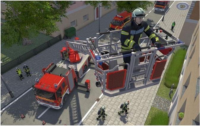 Produktbild Aerosoft Notruf 112 - Die Feuerwehr Simulation (PC, DE)
