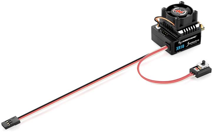 Actual product image Hobbywing Xerun Justock Combo G3S with 17.5 Turn 2450kV for 1:10 Stock