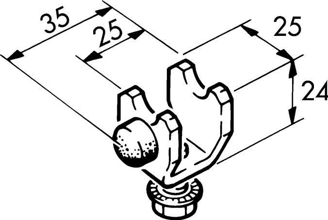 Image du produit HAWA Butoir sans ressort à