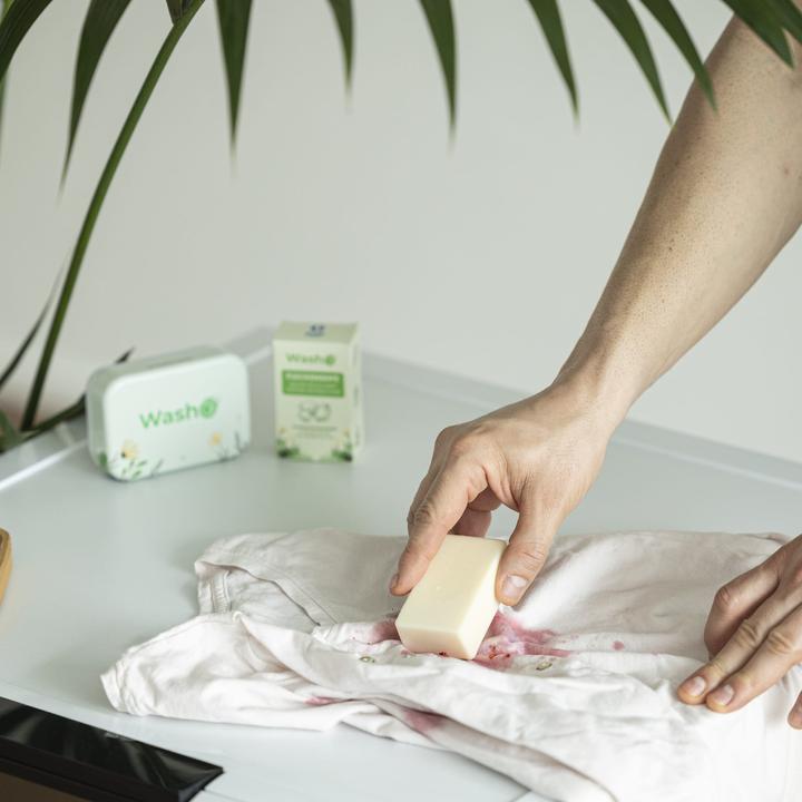 Image du produit Washo Savon détachant (50 Cycles de lavage, Solide)