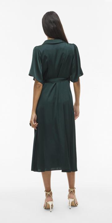 Image du produit Vila VIENNA Kurzarm Kleid mit V-Ausschnitt (36)