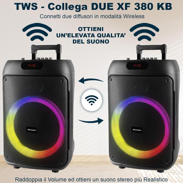 Actual product image Trevi XF 380 KB