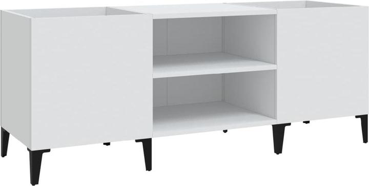 Produktbild VidaXL Plattenschrank Schwarz 84,5x38x48 cm Holzwerkstoff (84.5 x 38 x 48 cm)