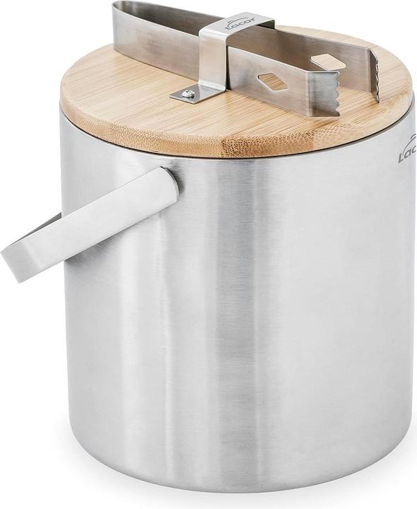 Immagine prodotto Lacor Secchiello per ghiaccio in bambù con coperchio
