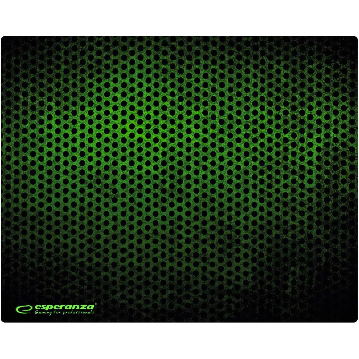 Esperanza EGP101G Mauspad Gaming-Mauspad, Mausmatte, Schwarz