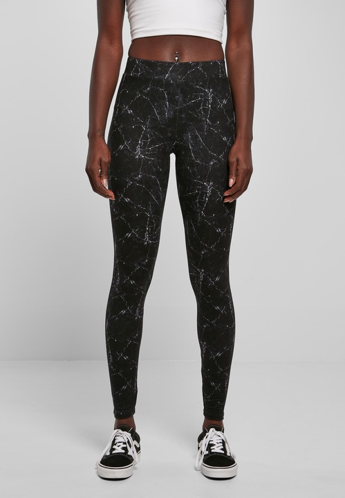 Actual product image Urban Classics Ladies Soft AOP Leggings (XS)