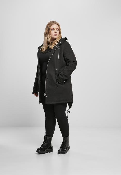 Produktbild Urban Classics Ladies Sherpa Lined Cotton Parka (S)