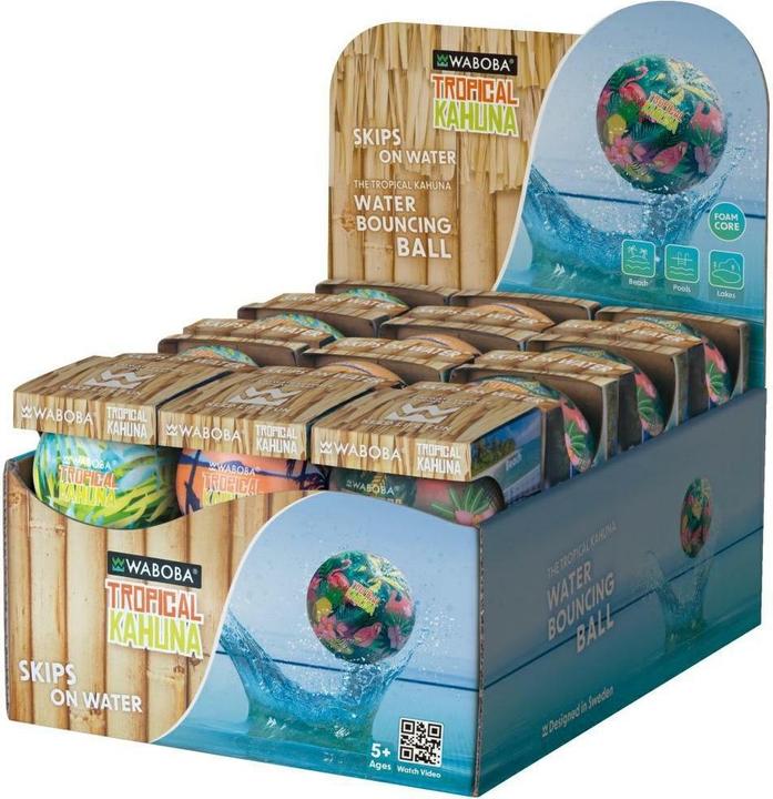 Actual product image Waboba Tropical Kahuna water ball 9cm