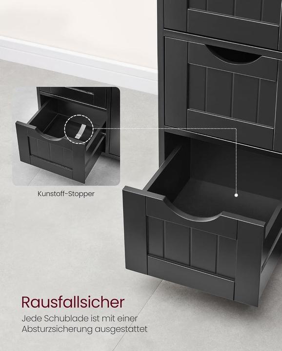 Actual product image Vasagle Bathroom cabinet (55 x 30 x 82 cm)