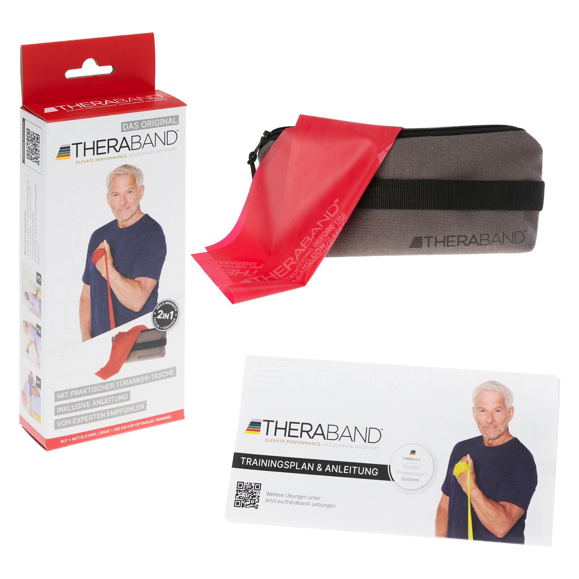 TheraBand, Fitnessband, (2.50 m, Mittel)