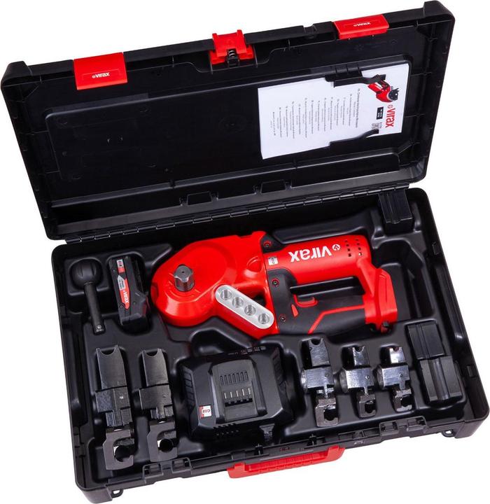 Produktbild Virax MINISTEM BIEGER 18V 3/8-1/2-5/8-3/4-7/8“ KOMPAKTES und LEICHTES 18V Biegegerät 4,9 kg / 1x 2,0
