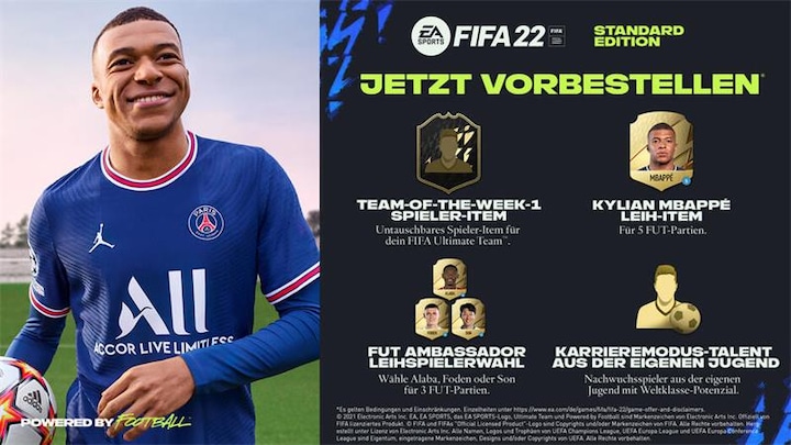 Produktbild EA Games FIFA 22 (PS5, Multilingual)