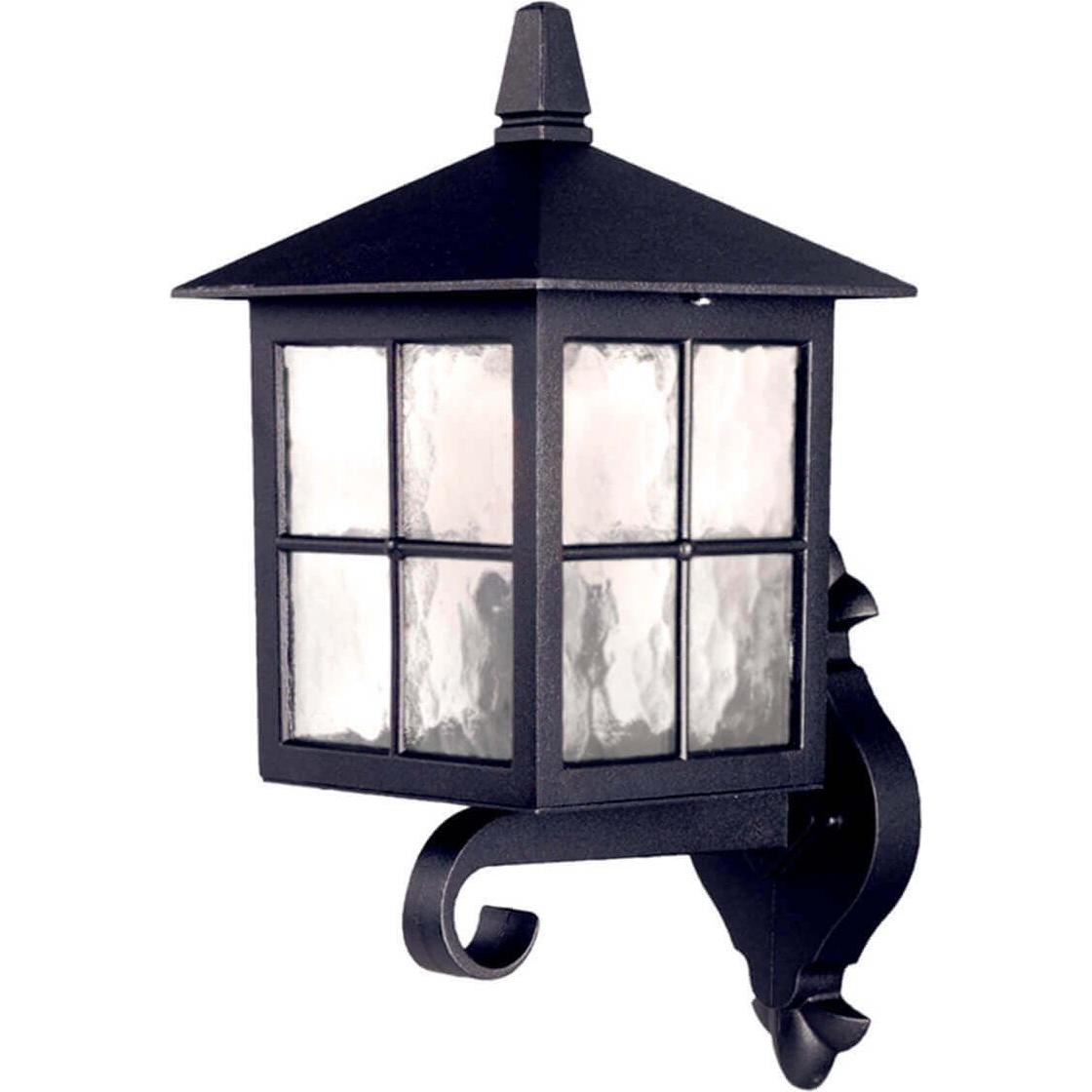Elstead Lighting, Gartenbeleuchtung, Winchester Aussen-Wandleuchte E27 39cm Schwarz IP44 (E27, IP44)
